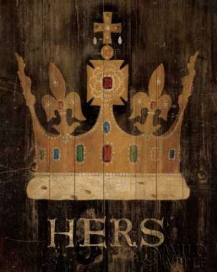 Her Majestys Crown with Word Poster Print by Avery Tillmon - Item # VARPDX2813